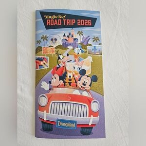 Disneyland Magic Key Road Trip 2026 Event Booklet & 3 Air Fresheners